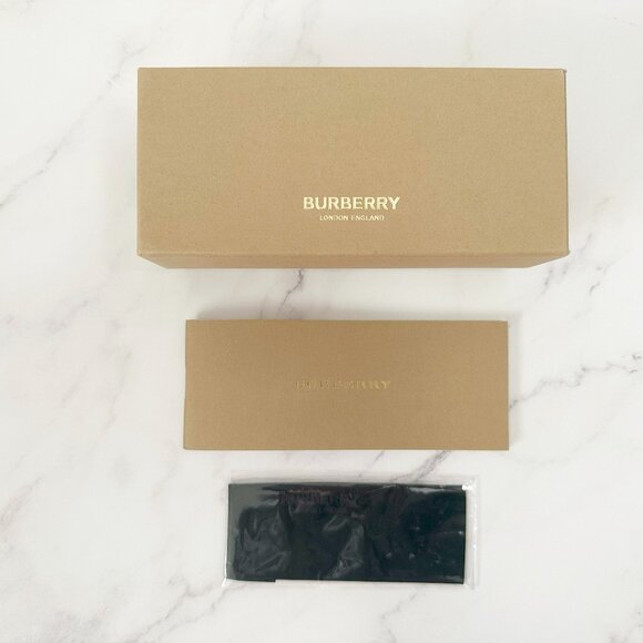 Burberry 54mm Round Cat Eye Sunglasses - Picture 3 of 12